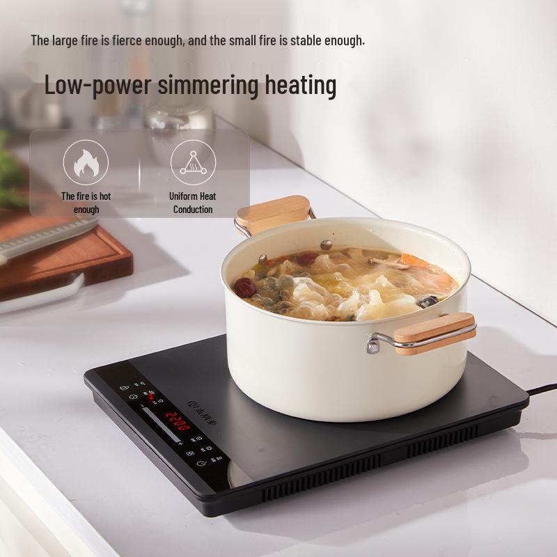 Shangpengtang Smart Slim Induction Cooker: Even, Continuous Heating for Hot Pots & Stir-Fries At Home.