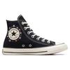 Converse Chuck Taylor All Star Versatile & Comfortable Durable & Lightweight High Top Espadrilles Women's Black & White