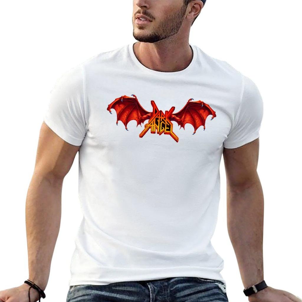 Dark Angel Rockband Amerikanisches T-Shirt Sommerurlaub Lässiges T-Shirt