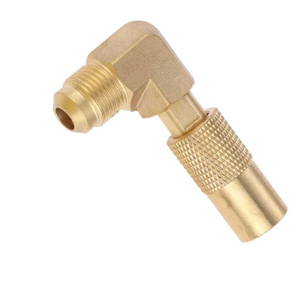 Low Pressure 3/8" Male Flare Propane Elbow Adapter For 17'' and 22''