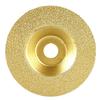 Dry Grinding Disc Cutting Disc Marble Bowl Grinding Disk Silver/ Gold