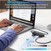SYONG USB 3.0 and Usb 2.0,Plug and Play USB Splitter for Laptop, PC, MacBook, Mac Pro, Mac Mini, IMac, Black Plastic USB HUB
