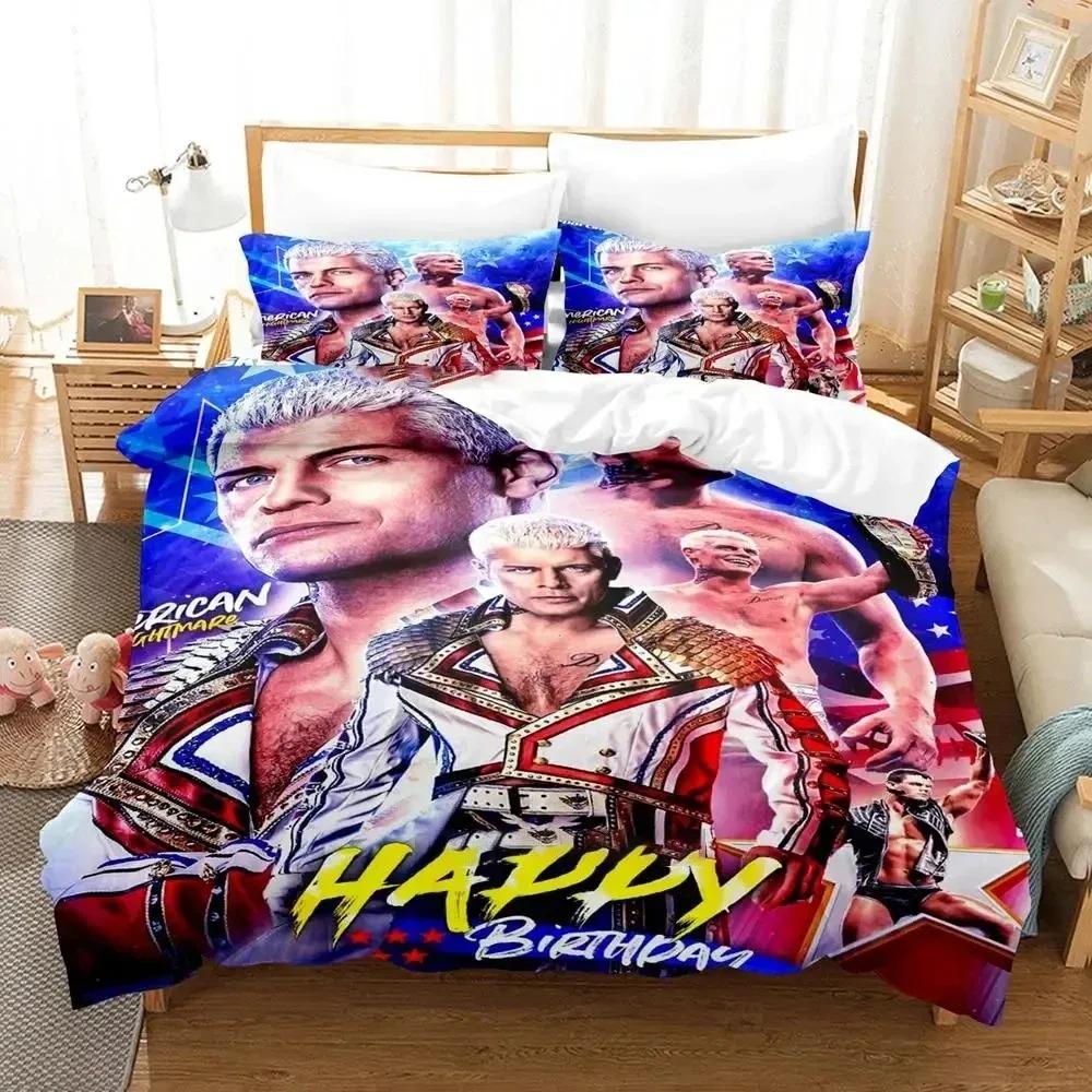 

Cody Rhodes American Nightmare Bedding Set Duvet Cover Bed Set Quilt Cover Pillowcase Comforter king Queen Size Boys Adult 70x133cm 2pcs