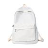 Damen-Schultasche, wasserdicht, große Kapazität, Schulrucksack, glatter Reißverschluss, einfarbig, für Teenager und Mädchen, lässiger Tagesrucksack, Studentenversorgung