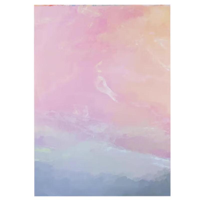 Saint Blee Seaside Oil Painting Floral Wrapping Paper