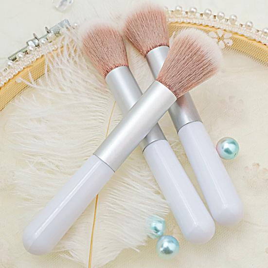 Blush Brush Thick Aluminum Tube Long - Term Use Beauty Tool Fashionable Beauty Tool For Party
