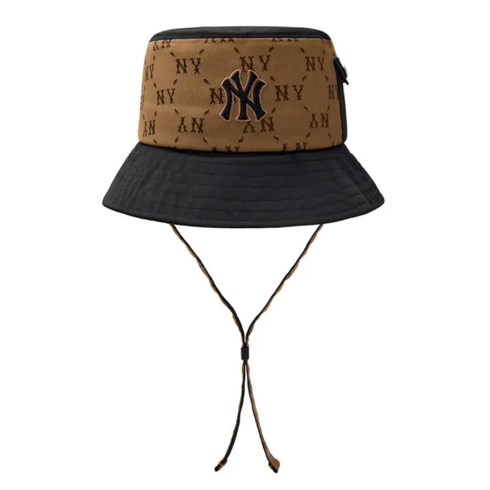 MLB Kids Diamond Monogram Outdoor Color Block Pocket Bucket Hat A7 7AHTRM14N 43BGL 50BGS 1.7AHTRM14N 43BGL