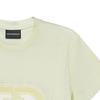 Emporio Armani Ss23 Letter Logo Embroidered Crew Neck Short Sleeve T-Shirt Men tops Light-Green 3R1TV4-1JUVZ-0594