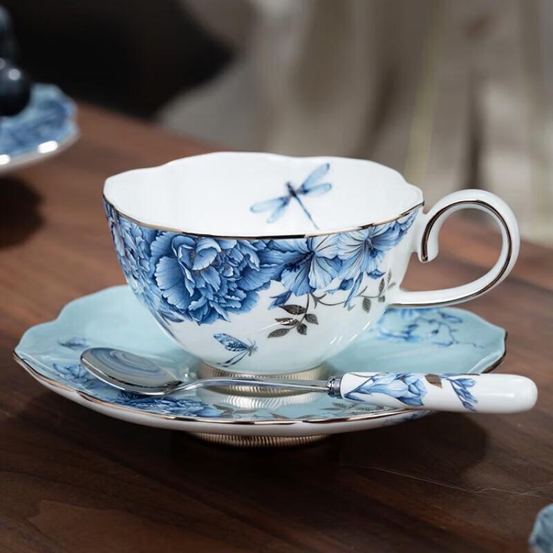 Auratic Celadon Era 3-Piece Ceramic Coffee Cup and Saucer Set