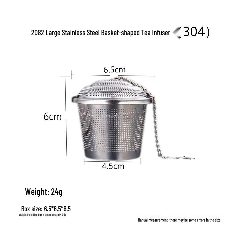 304 Stainless Steel Spice Infuser & Tea Steeping Mesh Ball