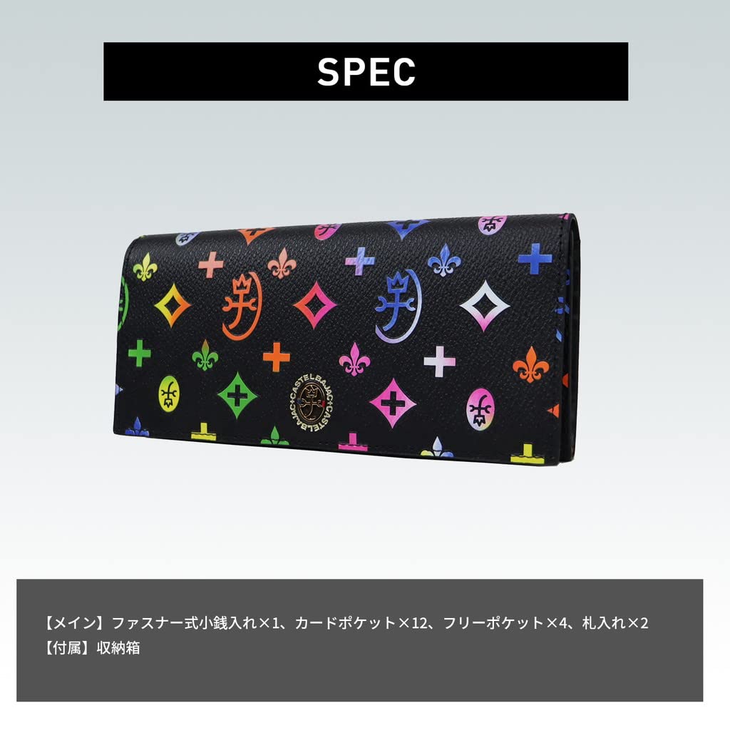 Castelbajac German Long Wallet 063614 Black