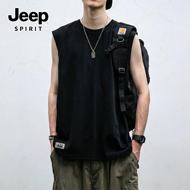 Мужская повседневная майка JEEP SPIRIT из чистого хлопка XL