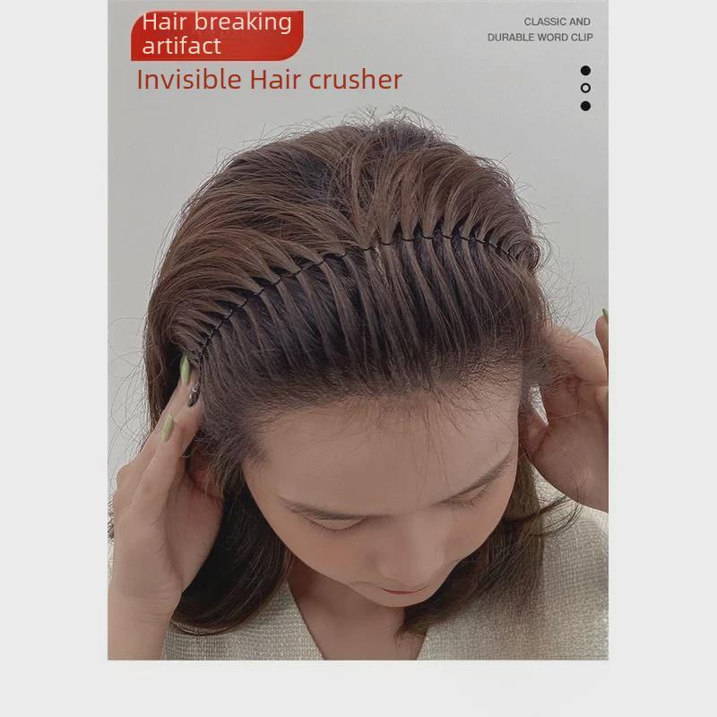 Women's Large Versatile Hairpin: Plastic Hair Clip & Comb for Styling Bangs and Updos