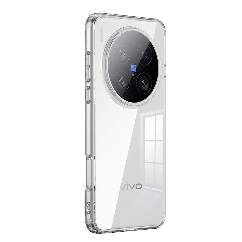 Applicable VIVO X200Ultra Armor Magnetic Mobile Phone Case Magsafe Magnetic X200Pro Transparent Protective Case