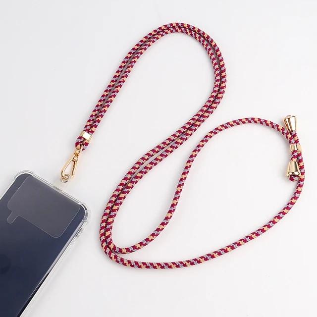 New Universal Adjustable Phone Lanyard Strap Mobile Phone Hanging Rope Neck Straps Anti-lost Lanyards Cell Phone Accessories