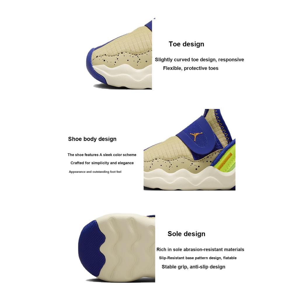 Air Jordan Jordan 23/7 TD Team Gold Radiant Blue Baby Sneakers Cream Volt Vivid-Orange DZ6331-700