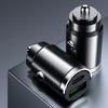 Highly Speed 100W Automotive Charger Intelligent Car Charger Durability Metal Case Ideal For Road Trips and Commuting