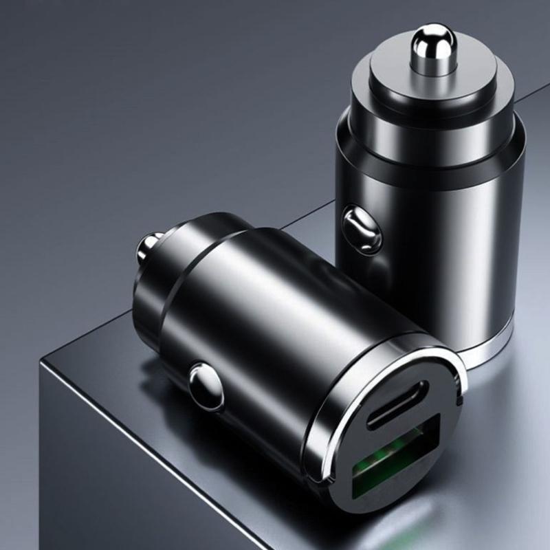 Highly Speed 100W Automotive Charger Intelligent Car Charger Durability Metal Case Ideal For Road Trips and Commuting