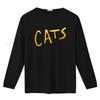 Cats Broadway Musical Show Unisexs Black T Shirt Size S To 3xl Vintage Washed Breathable Homme Slightly Graphic Comfortable Soft