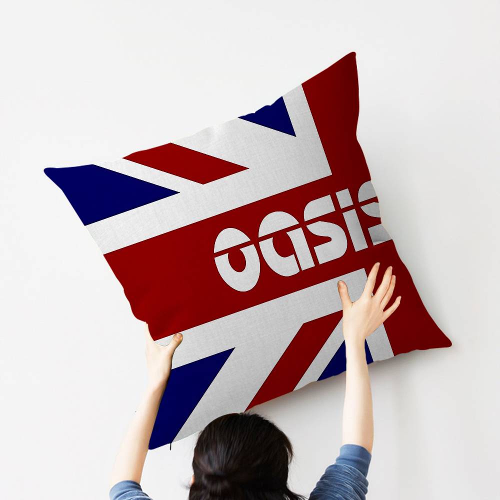 Band O-Oasis Pillow Gift Home Office Decoration Pillow Bedroom Sofa Car Cushion CoverPillow Case