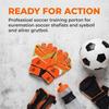 1 Pair Cushioning Children Soccer Gloves Double Sided Latex Goalkeeper Gloves  Play Football