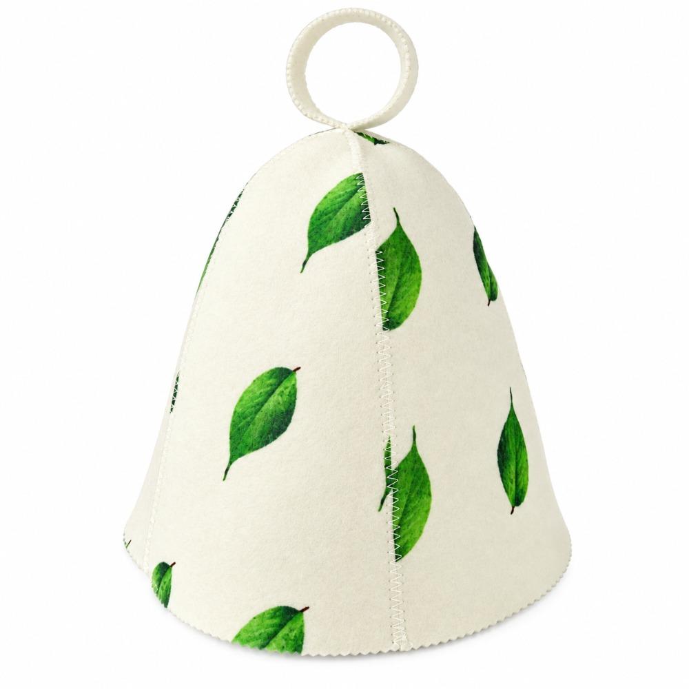 Snowflake Polka Dot Sauna Cap Felt Steam Room Cap Gifts Sauna Hat  Bathroom Accessories