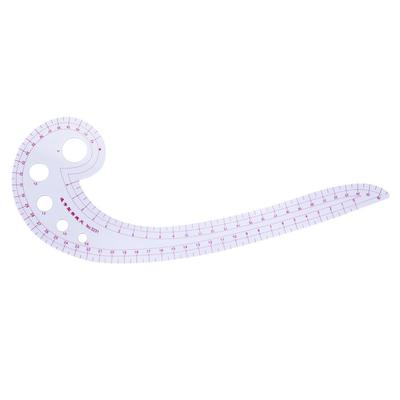 6 PIEZAS Regla Francesa Regla de Ropa Moda Forma Curva Reglas de Graduación Herramientas de Costura para Coser Patronaje de Vestidos Ropa D Flexible