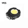 Multifunctional COB Keychain Light with Hand Wave Sensor Portable Clip-on LED Flashlight Hat Headlight for Outdoor Working