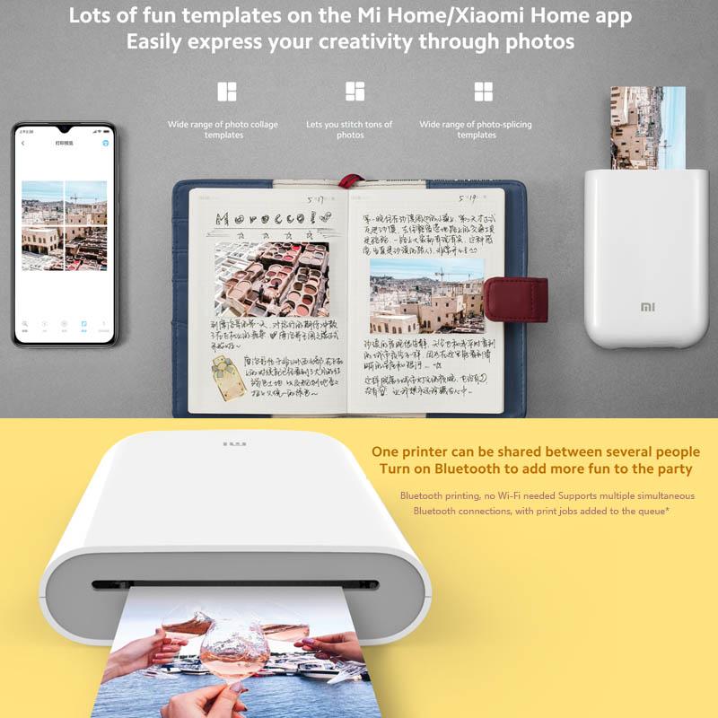XIAOMI Mi Portable Photo Printer the best products in the Joom Geek
