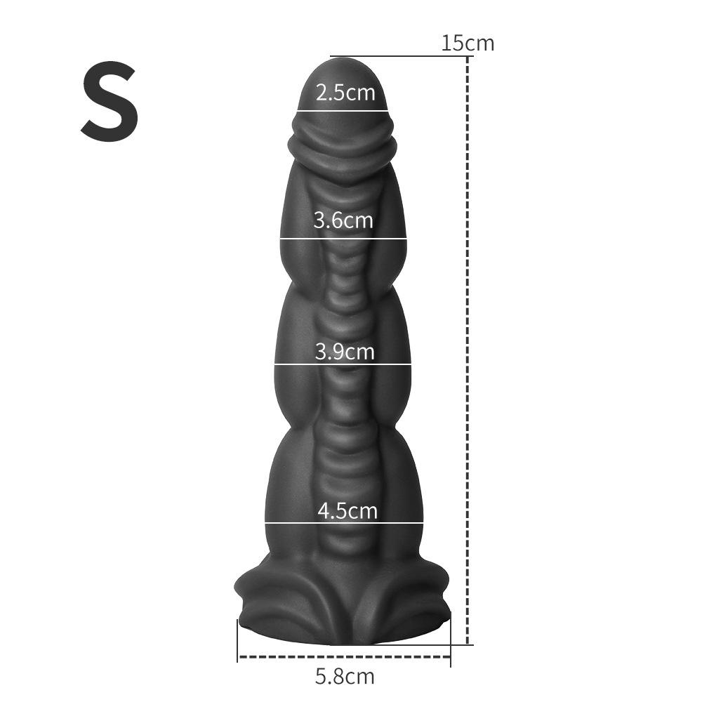 Extra Large Soft Anal Plug for Men - Stretching Fist Toy, Realistic Dildo, Prostate Massager, Safe Silicone SM Adult Sex Toy