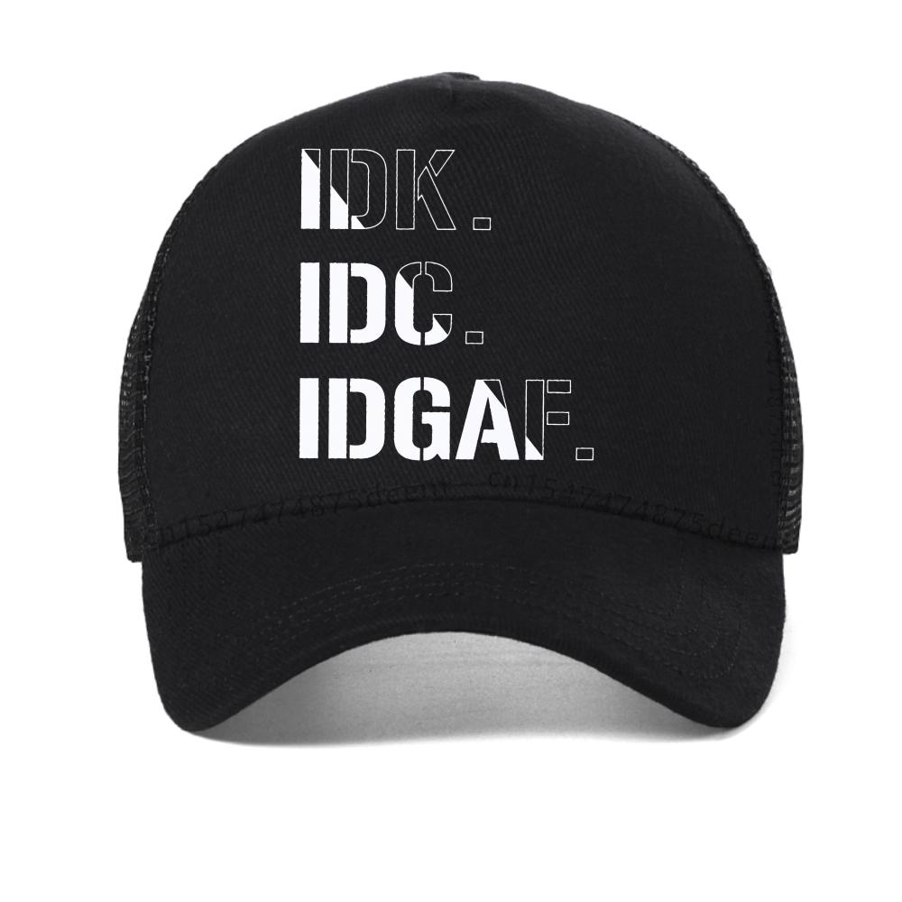 Non lo so, non mi interessa, non me ne frega Niente Cappellino da baseball grafico Uomo Casual Estivo Outdoor Quotidiano Vestibilità Rilassata traspirante Cappelli Snapback cappellino da camionista figo