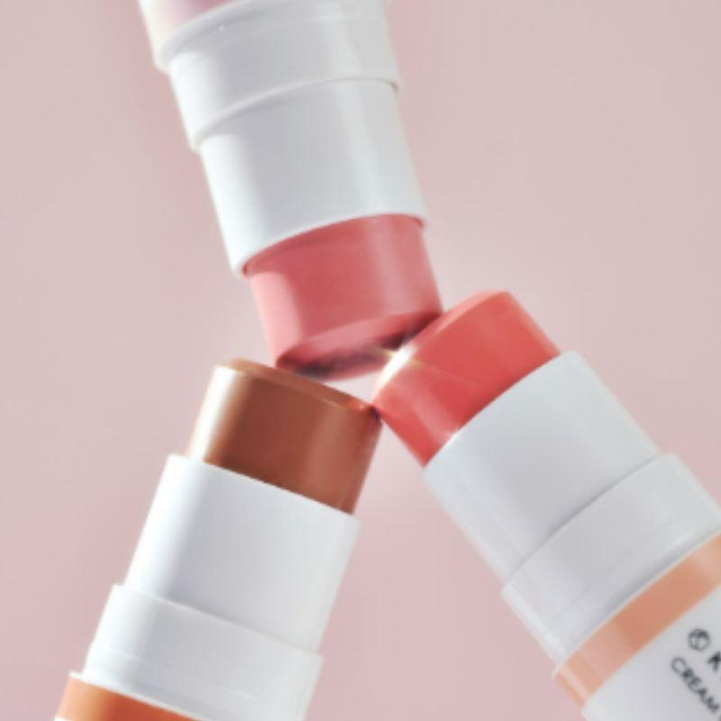 KARADIUM Cream Blusher Cheek Stick 8g Smooth Blend Natural Glow Cream Blush K-Beauty
