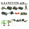 35x Camo Dortové Toppery Kreslené Malé na Párty Dárky Sprcha pro Miminko Kluci Dívky