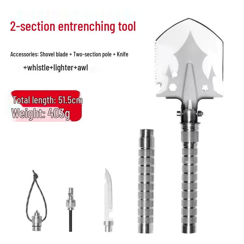 MR MOOSE Outdoor Multi-functional Foldable Engineering Shovel