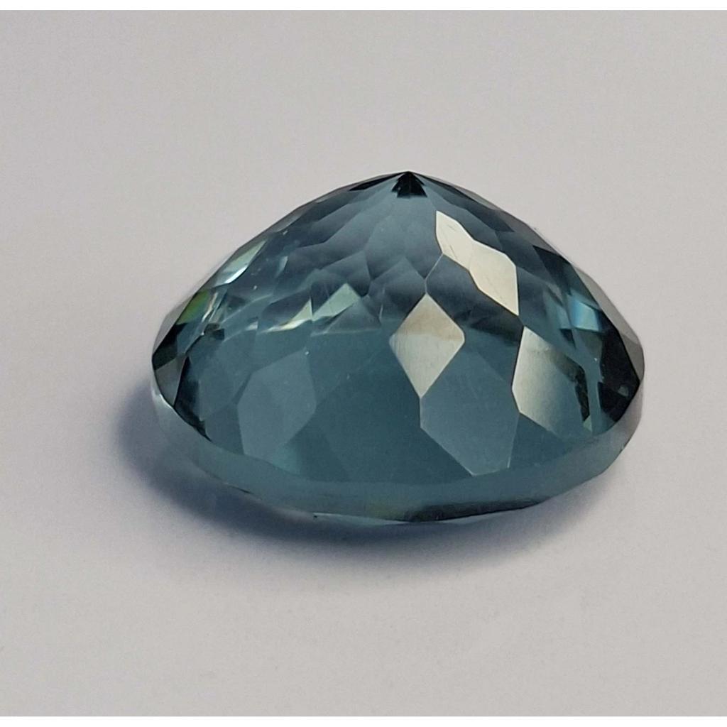 Natural Blue Aquamarine Round Cut 6-8 Ct Fabulous Certified Loose Gemstone