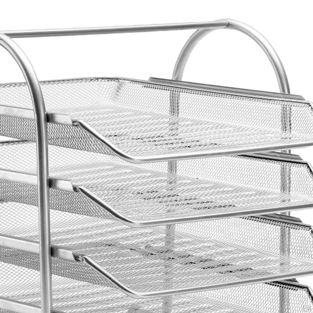 Desktop File Organizer Document Holder Letter Tray for Business Classroom