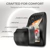 Rechargeable Cordless 3D Shiatsu Massage Pillow with Heat, Portable Neck Shoulder Back Electric Massager Suitable for Home, Office and Car