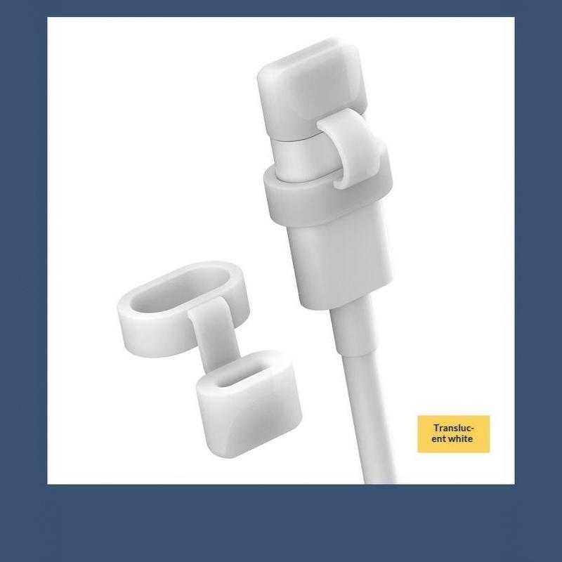 3/15Pcs For Ios Lighting Type-C Data Cable Silicone Dust Plug Anti-Lost Dustproof Data Cord Protective Cap Typec Charging Port