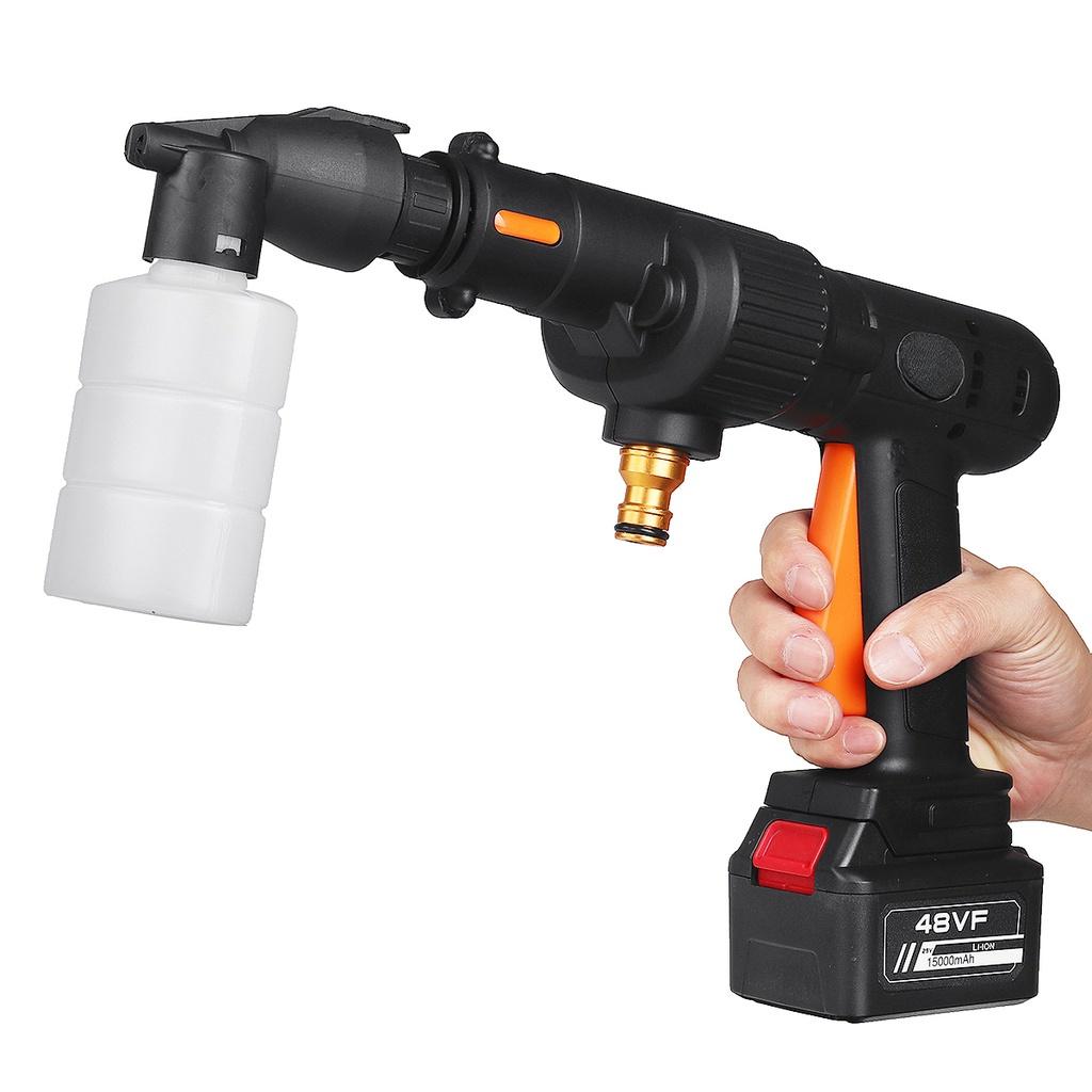 25V Battery Indicator Wireless Car Foam Nozzle 650W Portable High Pressure Washer Guns Electric Power Car Water Washer