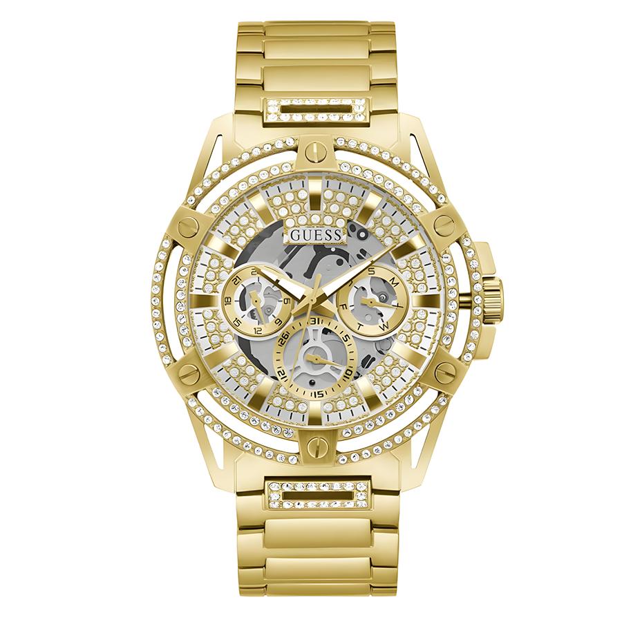 

Guess Men s Quartz Watch with Gold-tone Stainless Steel Strap - GW0497G2 золотой