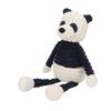 Dog Panda Plush Squeaky Toys Molar Teeth Cleaning Emotional Relief Pet Plush Chewing Toy for Small and Medium Dogs