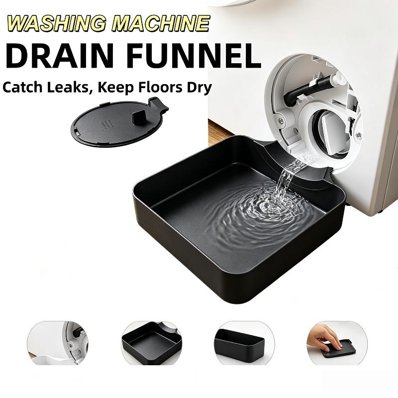 Washing Machine Drain Water Catch Tray 1Pcs Scratch Resistant Leak Proof Pan for Home Drum Washer Laundry Use