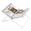 Transparent/Black Book Display Stand Acrylic Open Book Holder Cookbook Stand  Bible