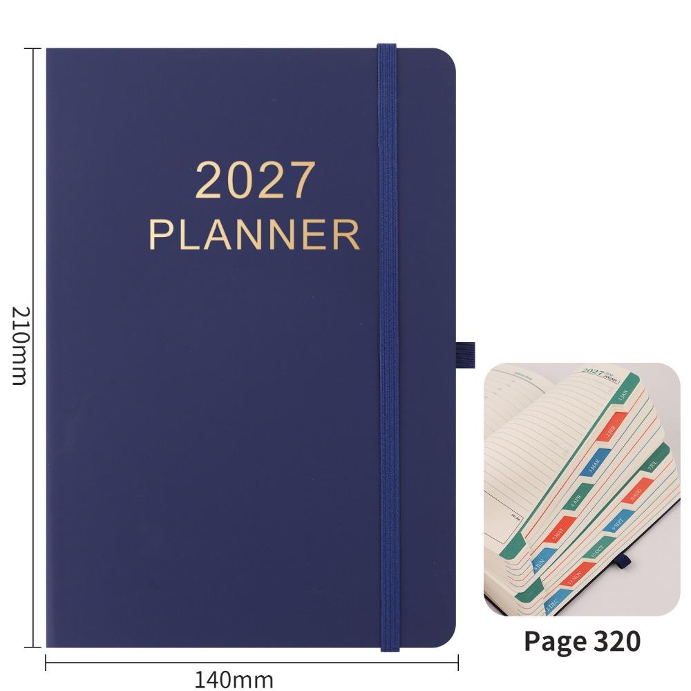 To Do List 2027 Agenda Book A5 Daily Planner Book Portable Schedule Book Students