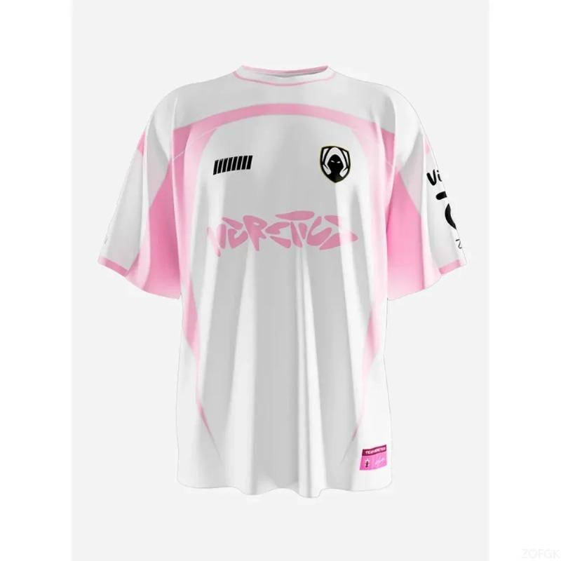 Team Heretics 2025 Meistertrikot Herren und Damen Team 3D T-Shirt LOL VALORANT CS2 E-Sport Club Großes Oberteil S white