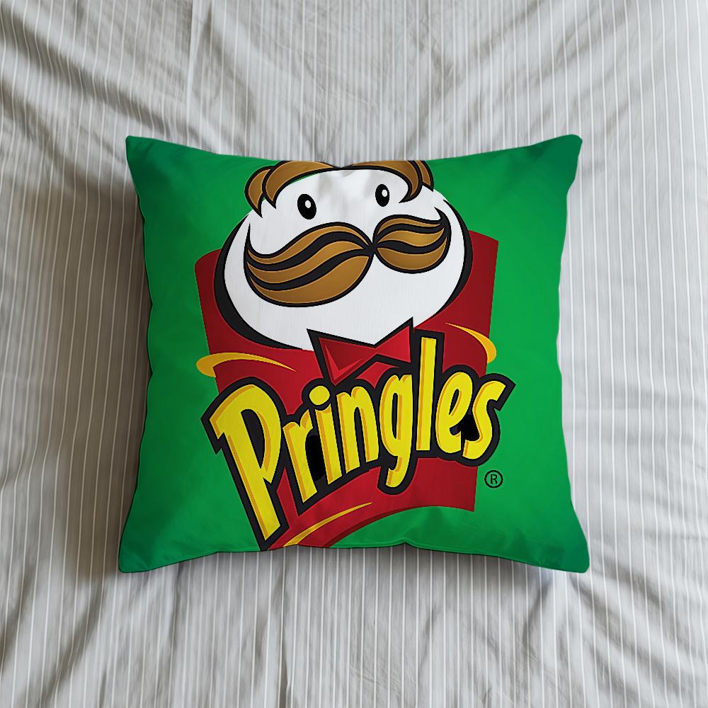 P-PringleS-ES Cushion Cover Soft Case Sofa Living Room Bearded Home Comfortable Office Decor Protective Pillow