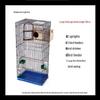 Large Parrot & Bird Cage for Budgies, Peonies, Wrens, Starlings & More