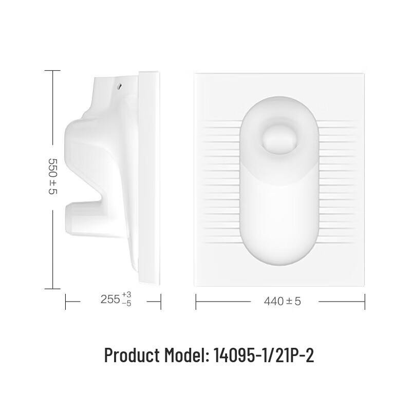 סט אסלת קיר כפולה ושירותים נמוכים JOMOO ושירותים שקטים