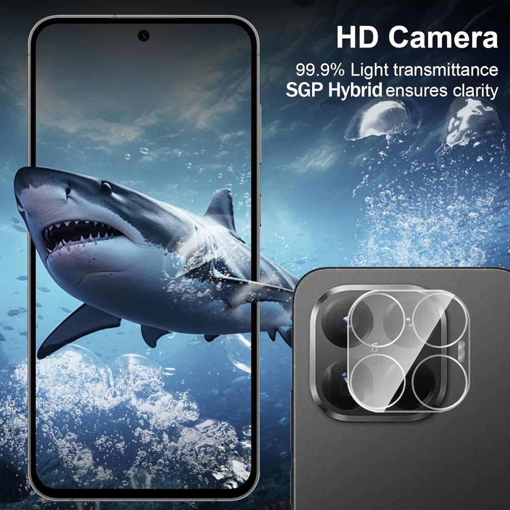 3D 9H Transparente Gehärtete Glasfolie für Xiaomi 17T Pro 15T 17 Pro Max HD Klar Kratzfest Verlustfreie Pixel Linsen Schutzkappe
