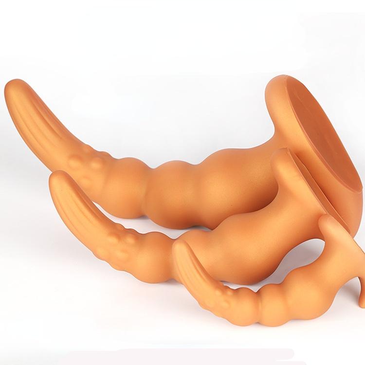 Soft Tentacle Anal Plug Anal Sex Toy Silicone Dildo Masturbator Strap on Penis Fisting Realistic Dick Slave Femdom